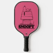 Peanuts | Snoopy het geheim van het leven Pickleball Paddle (Achterkant)