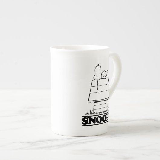 Peanuts | Snoopy het geheim van het leven Porselein Kop (Voorkant rechts)