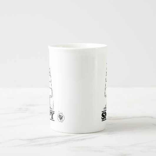 Peanuts | Snoopy het geheim van het leven Porselein Kop (Voorkant)