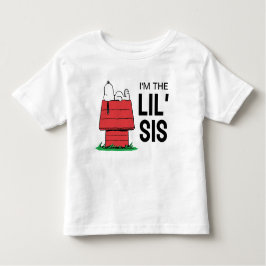 Peanuts Snoopy Hondenhok | Ik ben het kleine zusje Kinder Shirts