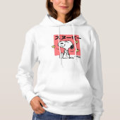 Peanuts | Snoopy Hug Hearts Hoodie (Voorkant)