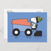 Peanuts | Snoopy Ice Resurfacing Machine Briefkaart (Voorkant / Achterkant)
