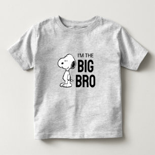 Peanuts Snoopy Ik ben de grote broer Kinder Shirts