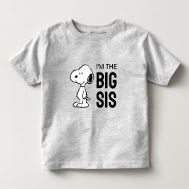 Peanuts Snoopy | Ik ben de grote zus Kinder Shirts
