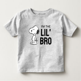 Peanuts | Snoopy Ik Ben De Kleine Broer Kinder Shirts