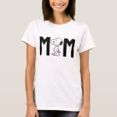 Peanuts Snoopy Ik ben de moeder T-shirt (Voorkant)
