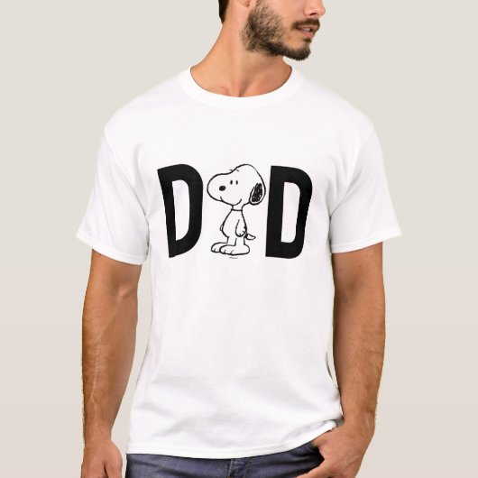Peanuts Snoopy | Ik ben de vader T-shirt (Voorkant)