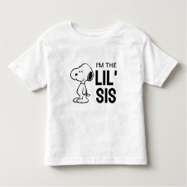 Peanuts Snoopy | Ik ben het kleine zusje Kinder Shirts