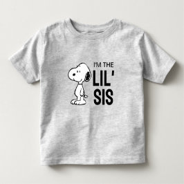 Peanuts Snoopy | Ik ben het kleine zusje Kinder Shirts