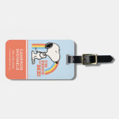 Peanuts | Snoopy Ik ben trots op me Bagagelabel (Voorkant horizontaal)