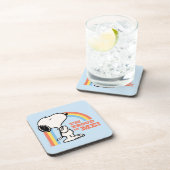 Peanuts | Snoopy Ik ben trots op me Bier Onderzetter (Rechterzijde)