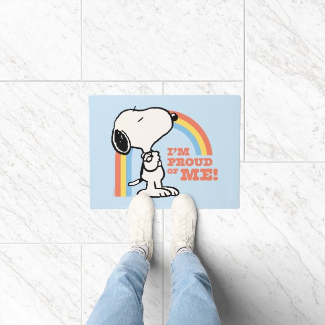 Peanuts | Snoopy Ik ben trots op me Deurmat (Binnen)