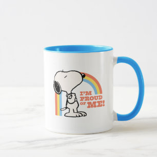 Peanuts   Snoopy Ik ben trots op me Mok