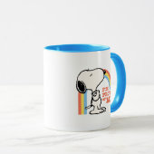 Peanuts | Snoopy Ik ben trots op me Mok (Voorkant rechts)