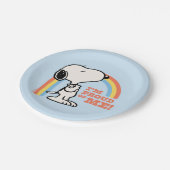 Peanuts | Snoopy Ik ben trots op me Papieren Bordje (Gekanteld)
