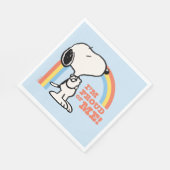 Peanuts | Snoopy Ik ben trots op me Servet (Hoek)