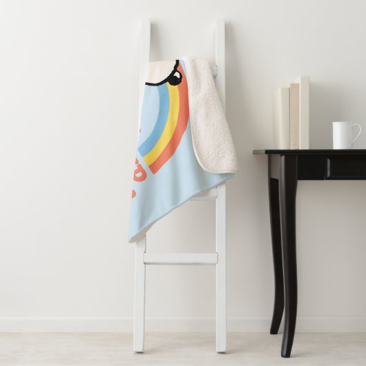 Peanuts | Snoopy Ik ben trots op me Sherpa Deken (In situ)