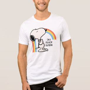Peanuts   Snoopy Ik ben trots op me Tri-Blend Shirt
