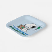 Peanuts | Snoopy Ik hou van het krijgen van Cadeau Papieren Bordje (Gebogen)