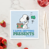Peanuts | Snoopy Ik hou van het krijgen van Cadeau Servet (Insitu)