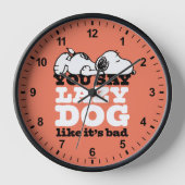 Peanuts | Snoopy je zegt luie hond alsof het slech (Voorkant)