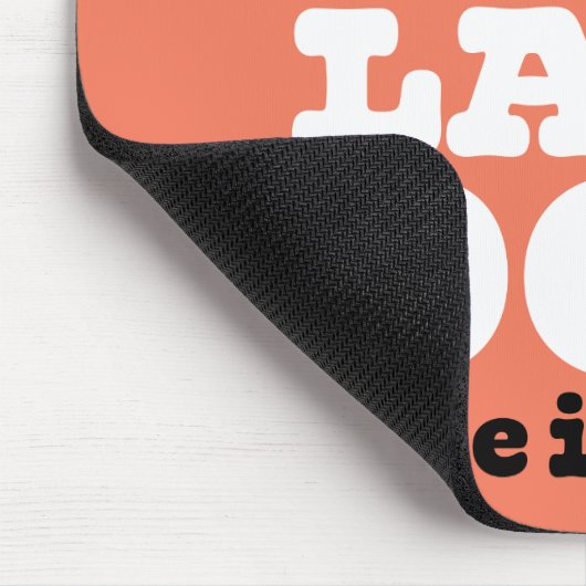 Peanuts | Snoopy je zegt luie hond alsof het slech Muismat (Hoek)