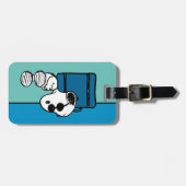 Peanuts | Snoopy Jet Set Bagagelabel (Voorkant horizontaal)