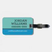 Peanuts | Snoopy Jet Set Bagagelabel (Achterkant horizontaal)