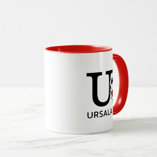 Peanuts | Snoopy "Joe Cool" | Naam & Monogram U Mok (Voorkant rechts)