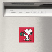 Peanuts | Snoopy Kerstcadeau Giver Magneet (Insitu (Vaatwasser))