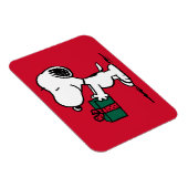 Peanuts | Snoopy Kerstcadeau Giver Magneet (Rechterzijde)