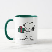 Peanuts | Snoopy Kerstcadeau Giver Mok (Links)