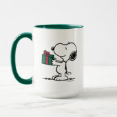 Peanuts | Snoopy Kerstcadeau Giver Mok (Links)