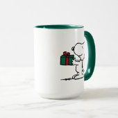Peanuts | Snoopy Kerstcadeau Giver Mok (Voorkant rechts)