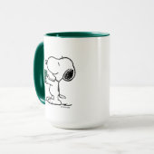 Peanuts | Snoopy Kerstcadeau Giver Mok (Voorkant links)