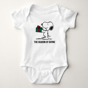 Peanuts Snoopy Kerstcadeau Giver Romper