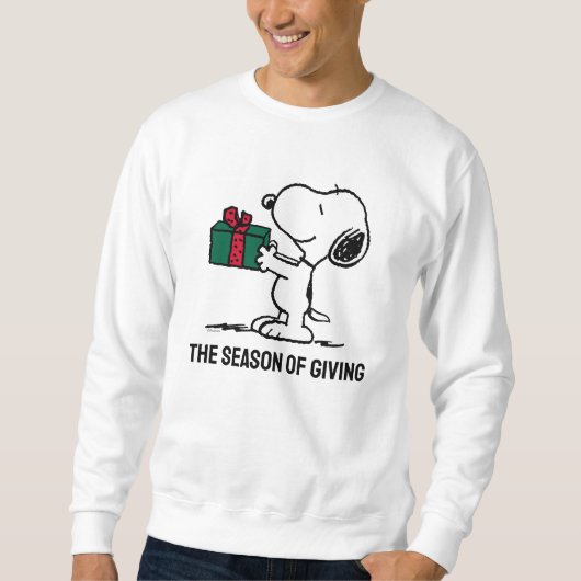 Peanuts | Snoopy Kerstcadeau Giver Trui (Voorkant)