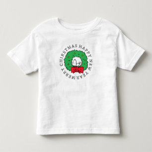 Peanuts Snoopy Kerstkrans Kinder Shirts