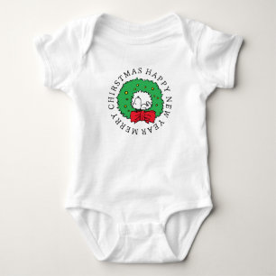 Peanuts Snoopy Kerstkrans Romper