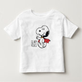 Peanuts | Snoopy lachende vampier Kinder Shirts (Voorkant)