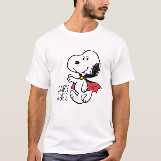 Peanuts | Snoopy lachende vampier T-shirt (Voorkant)