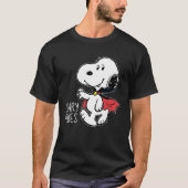 Peanuts | Snoopy lachende vampier T-shirt (Voorkant)