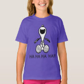 Peanuts | Snoopy lacht T-shirt (Voorkant)