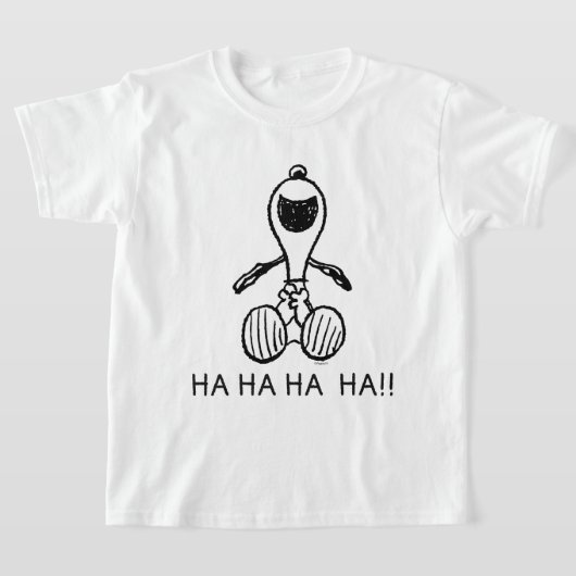 Peanuts | Snoopy lacht T-shirt (Laagn)