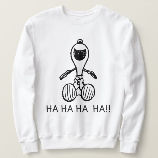 Peanuts | Snoopy lacht Trui (Design voorkant)