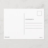 Peanuts | Snoopy levert Valentijnse  Briefkaart (Achterkant)