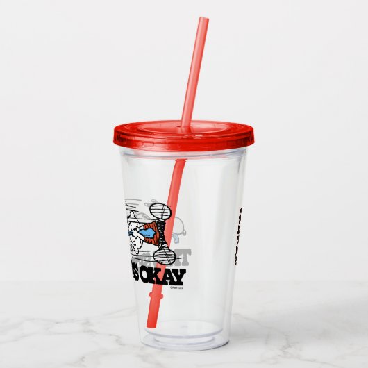 Peanuts | Snoopy & Linus Acryl Drinkbeker (Achterkant)