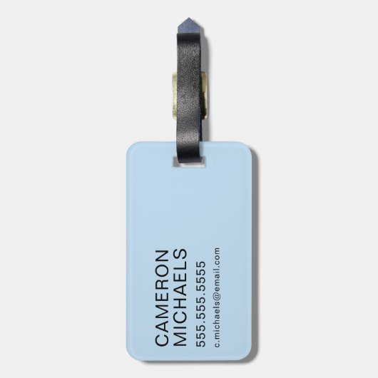 Peanuts | Snoopy & Linus Bagagelabel (Achterkant verticaal)