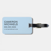 Peanuts | Snoopy & Linus Bagagelabel (Achterkant horizontaal)