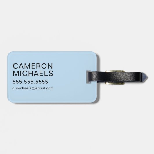 Peanuts | Snoopy & Linus Bagagelabel (Achterkant horizontaal)